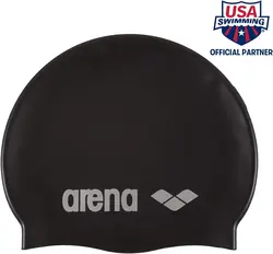 کلاه شنا کلاسیک آرنا مشکی - بیچ اند تنیس