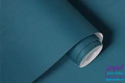 کاغذ دیواری آبی نفتی تیره