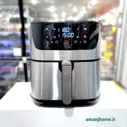 💚سرخ کن رژیمی بدون روغن سیلورکرست مدل XL-6091 ظرفیت 12 لیتر