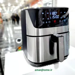 💚سرخ کن رژیمی بدون روغن سیلورکرست مدل XL-6091 ظرفیت 12 لیتر