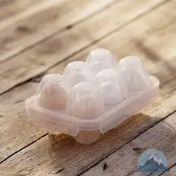 ظرف تخمه مرغ بلک فایر 6تایی ضدضربه