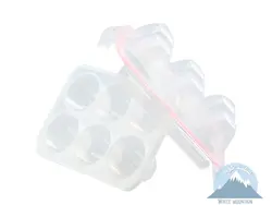 ظرف تخمه مرغ بلک فایر 6تایی ضدضربه