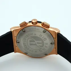 ساعت مچی عقربه ای هابلوت مدل کرنوگراف تاریخ شمار موتور ژاپنی