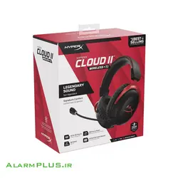 هدست بی سیم گیمینگ مدل Cloud ll HHSC2X-BA-RD/GM هایپرایکس - آلارم پلاس