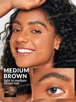 ماژیک هاشور ابرو شیگلم رنگ Medium Brown