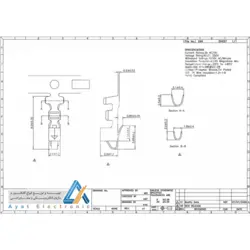 سرسیم کانکتورهای بین راهی SM مادگی