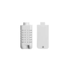 باکس پلاستیکی دما و رطوبت رومیزی مدل ABD142-A1 با ابعاد 13×27×59