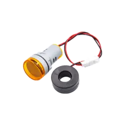 ولت متر آمپرمتر AC چراغ سیگنالی زرد