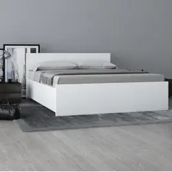 تخت خواب دو نفره مینیمال - چوب من