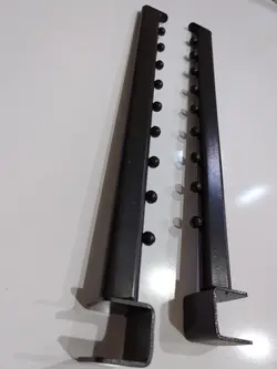 رگال 10 تیله بیضی قوطی ۲۵ مشکی ضخیم - چوب من