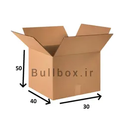 کارتن نو خام پنج لایه سایز 30*40*50