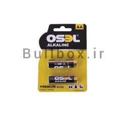 باتری قلمی اوسل(osel)  مدل آلکالاین بسته دوعددی