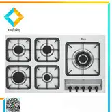 اجاق گاز صفحه ای بیمکث مدل 5079 استیل