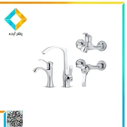 ست شیرآلات اکو مدل اتل کروم