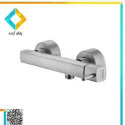 شیر توالت درخشان مدل اسپینر کروم مات