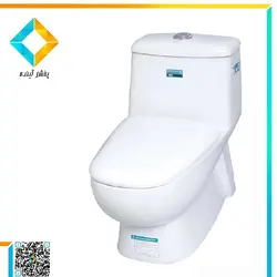 توالت فرنگی گلسار مدل پارمیس سیم لس 68 درجه دو