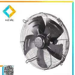 فن الیکا دمنده مدل هفت پره فلز کد VlK-40A4T2-H سایز 40سانت سه فاز -با موتور کلاس اف و 54 - ای پی 280وات 1345دور