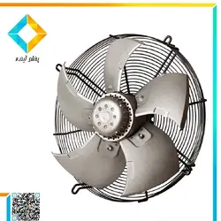 فن اکسیال دمنده مدل تاسیساتی یوروونت + اکوتاب کد VlB-50G4T2 تکفاز -با موتور کلاس اف و 55-ای پی 745وات 1430دور