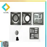 کفشور سارا نیک مدل 206SM سایز15*15 استیل مات