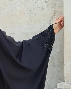 چادر مشکی جده مدل اسراء جواهردوزی با ارسال رایگان