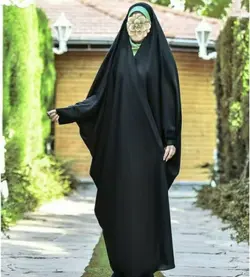 چادر مشکی بحرینی صدفی با ارسال رایگان