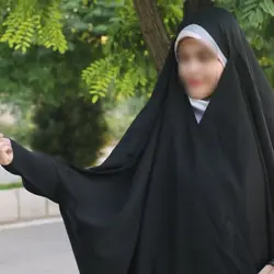 چادر مشکی بحرینی صدفی با ارسال رایگان