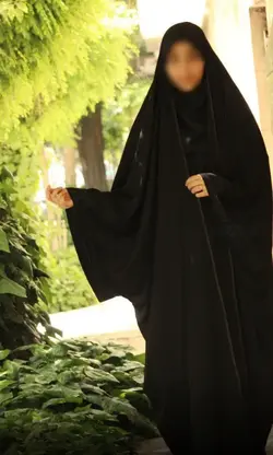 چادر مشکی نگین کاری کیمینو با ارسال رایگان