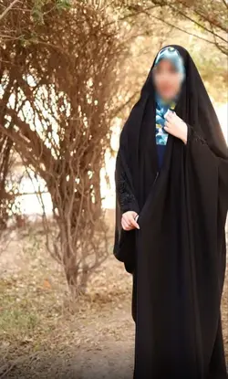 چادر مشکی جده گلدوزی طرح یاس با ارسال رایگان