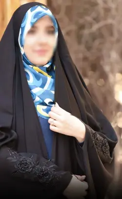 چادر مشکی جده گلدوزی طرح یاس با ارسال رایگان