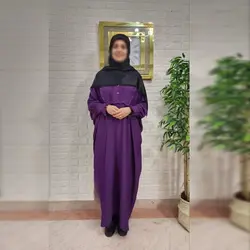 مانتو عبایی طرح زمرد (مزون دوز طبق سایز اعلامی شما) با ارسال رایگان