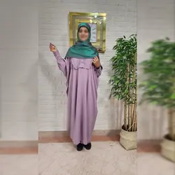 مانتو عبایی طرح زمرد (مزون دوز طبق سایز اعلامی شما) با ارسال رایگان