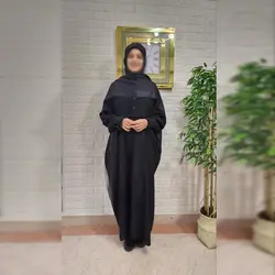 مانتو عبایی طرح زمرد (مزون دوز طبق سایز اعلامی شما) با ارسال رایگان