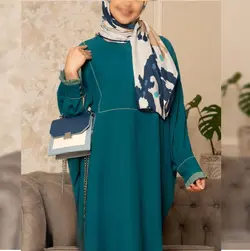 مانتو عبایی طرح مونا (مزون دوز طبق سایزهای اعلامی شما) با ارسال رایگان