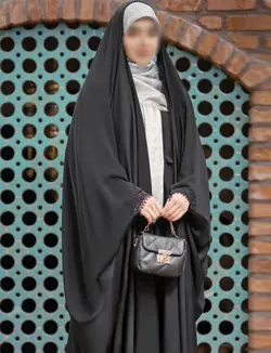 چادر مشکی طرح مائده جواهردوزی با ارسال رایگان