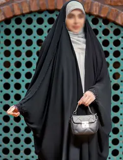 چادر مشکی طرح مائده جواهردوزی با ارسال رایگان