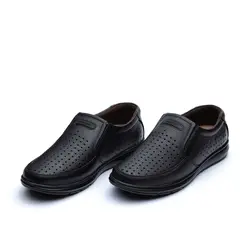 کفش چرم طبی مردانه کارا مدل مدیکال کشی تابستانی زیره پی یو