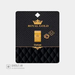 فلش مموری دیتا پلاس مدل ROYAL GOLD USB3.2 ظرفیت 64 گیگابایت