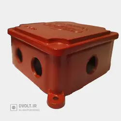 جعبه تقسیم آلومینیوم 10*10 قرمز