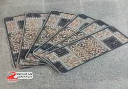 روپله ای گلیم طرح چهل تیکه فیلی طلایی