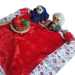 ماکت کرسی پدر بزرگ و مادربزرگ طرح شب یلدا