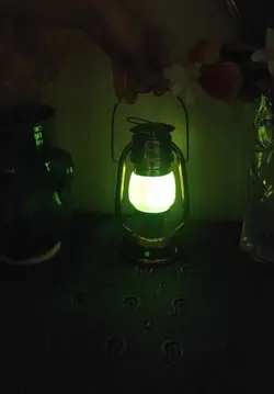 فانوس تزیینی طرح سنتی همراه شمع وارمر