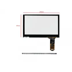 السیدی 4.3 اینچ با تاچ مقاومتی TFT LCD 4.3 inch New Original innolux Module AT043TN24 V.7 with Touch گرید +A