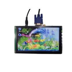 درایور برد تصویری با ورودی VGA+HDMI to LCD 7.0inch