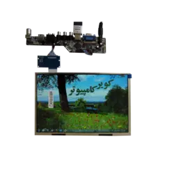 تاچ مقاومتی 10.1 اینچ 4 پین-مدل فلت راست 16:10 -resistive Touch 10.1