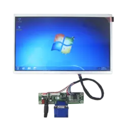 تاچ مقاومتی 10.1 اینچ 4 پین-مدل فلت راست 16:10 -resistive Touch 10.1