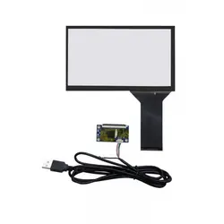 تاچ مقاومتی 7.0 اینچ 4پین وسط فلت (کیفیت خوب)Touch 7 inch