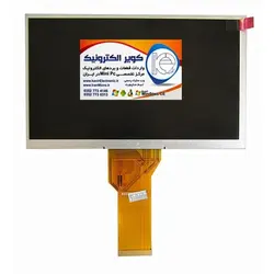 تاچ مقاومتی 7.0 اینچ 4پین وسط فلت (کیفیت خوب)Touch 7 inch