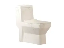 توالت فرنگی رسی Rosi مدل لاریسا کَلکَته درجه یک - چینی بهداشتی عاشوری