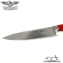 چاقو آشپزخانه راسته دسته اسفنجی قرمز