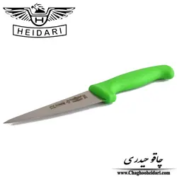 چاقو بیخصی تیتانیوم آلمان حیدری سبز